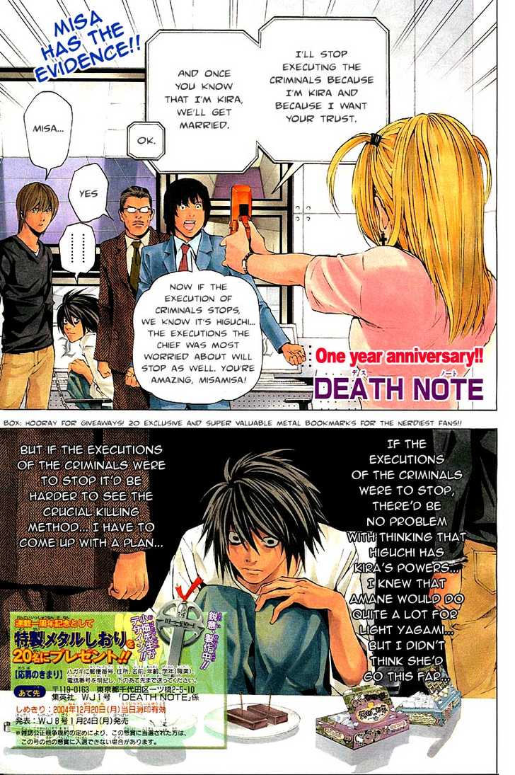 Read Death Note Manga Online