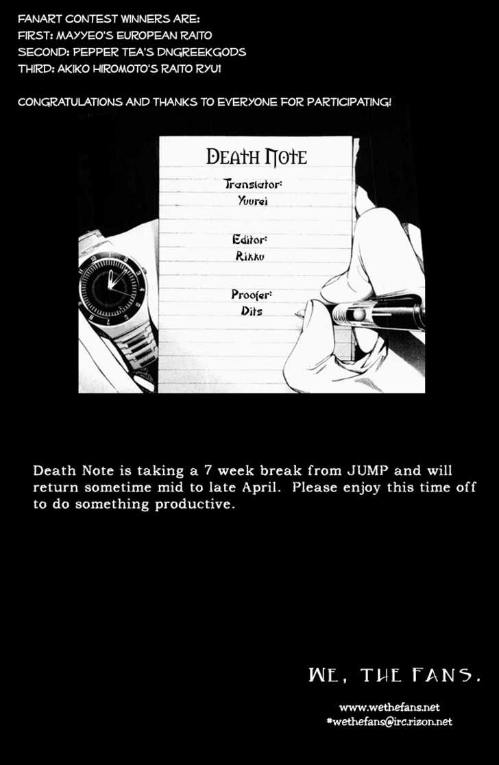 Read Death Note Manga Online