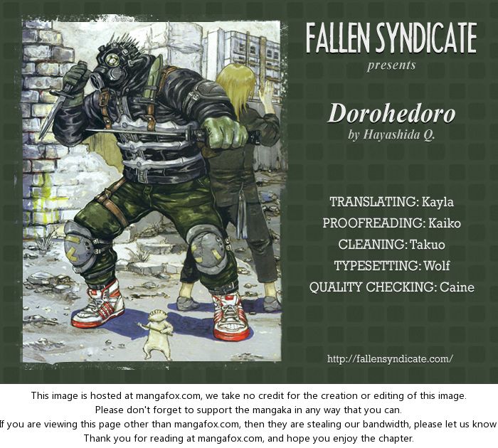 Read Dorohedoro Manga Online