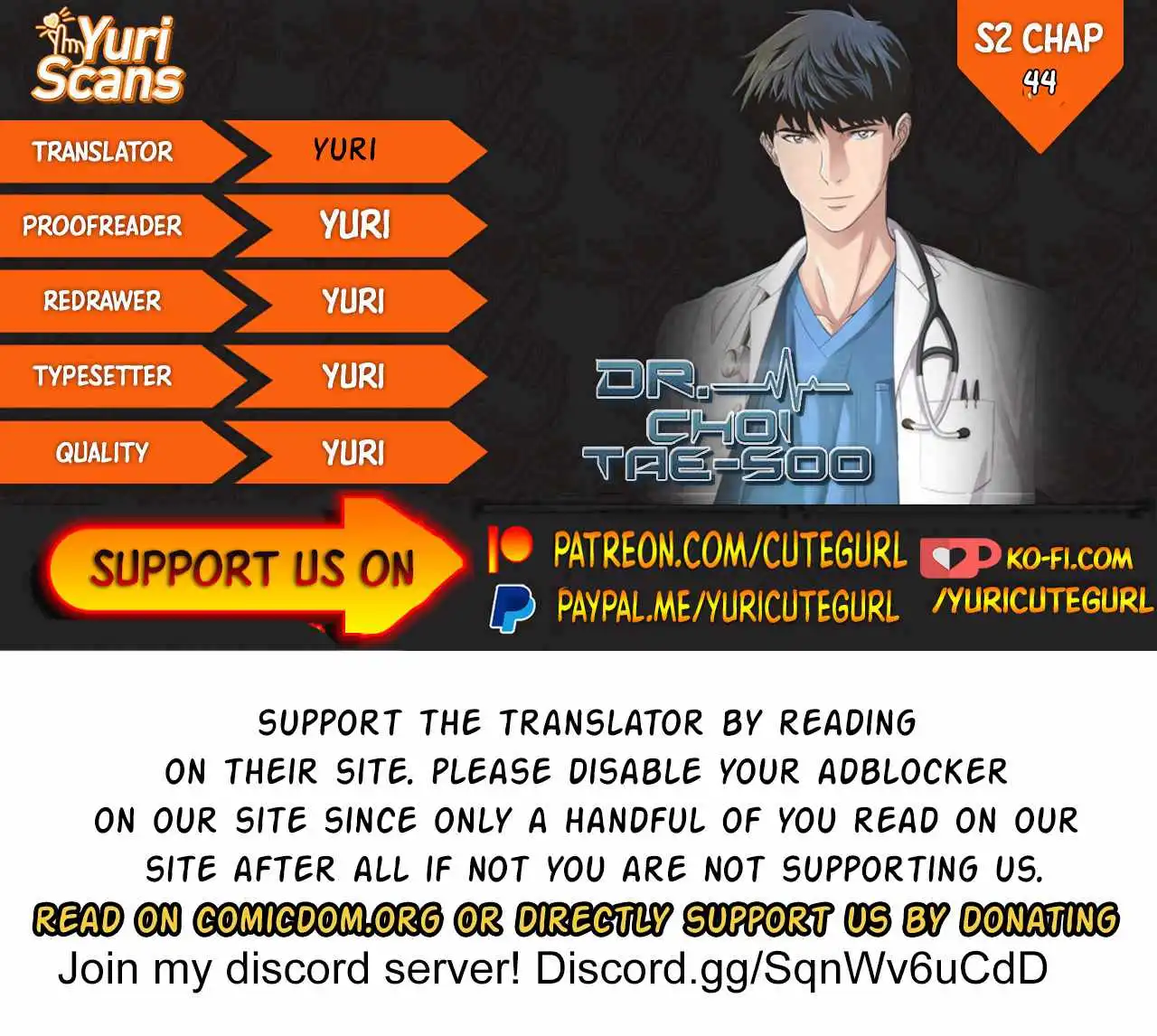 Read Dr. Choi Tae-Soo Manga Online