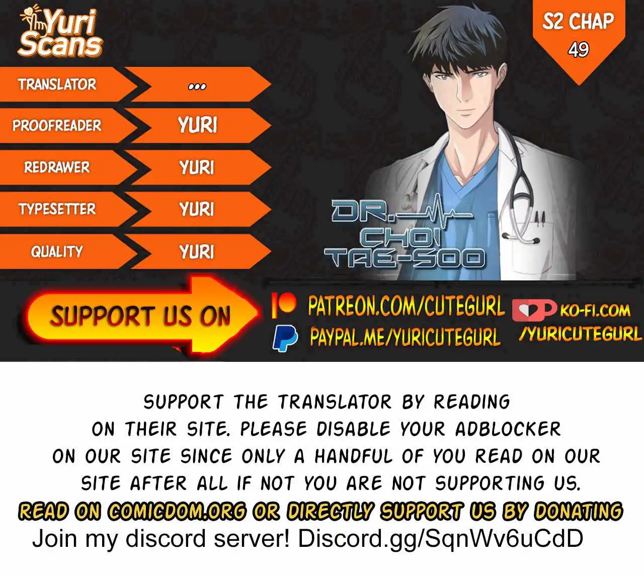 Read Dr. Choi Tae-Soo Manga Online
