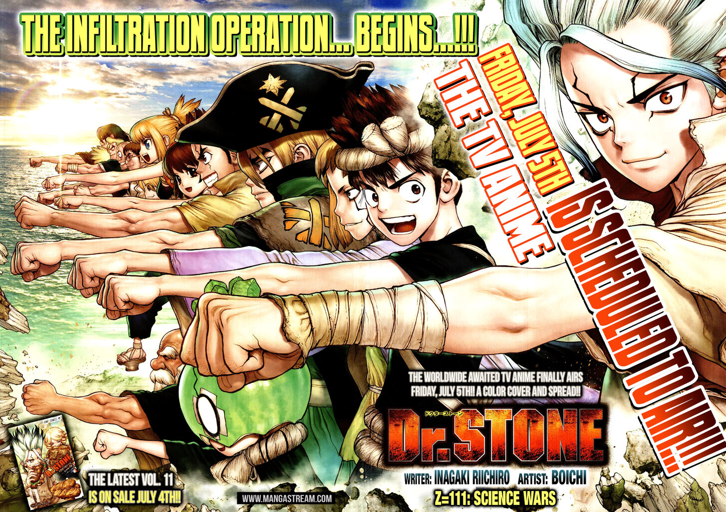 Read Dr. Stone Manga Online