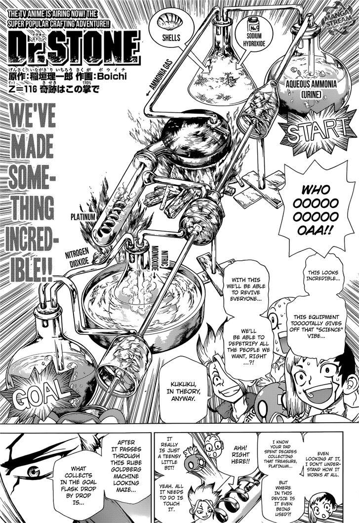 Read Dr. Stone Manga Online