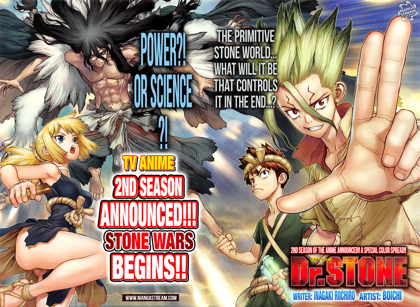 Read Dr. Stone Manga Online