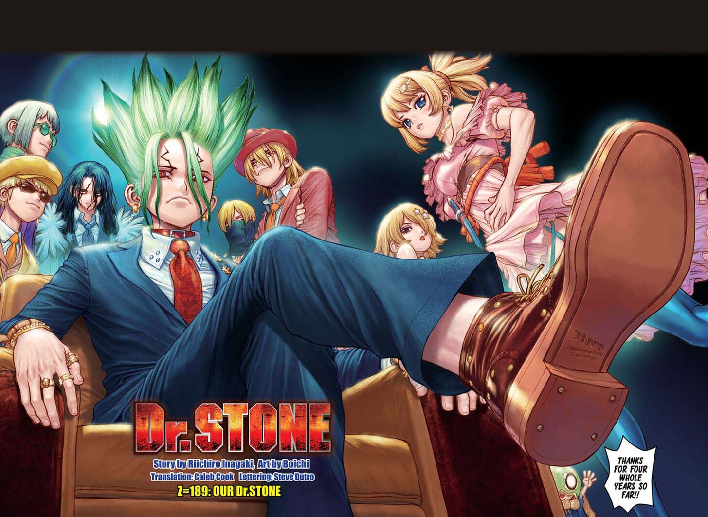 Read Dr. Stone Manga Online