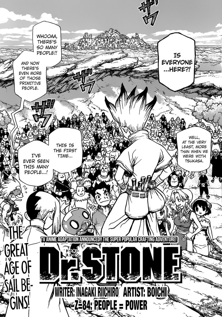 Read Dr. Stone Manga Online
