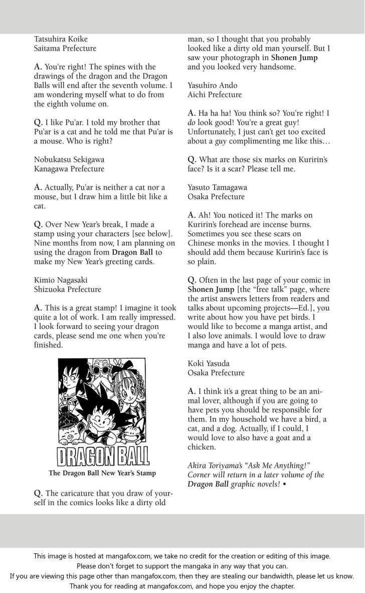 Read Dragon Ball Manga Online