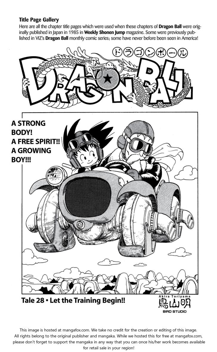 Read Dragon Ball Manga Online