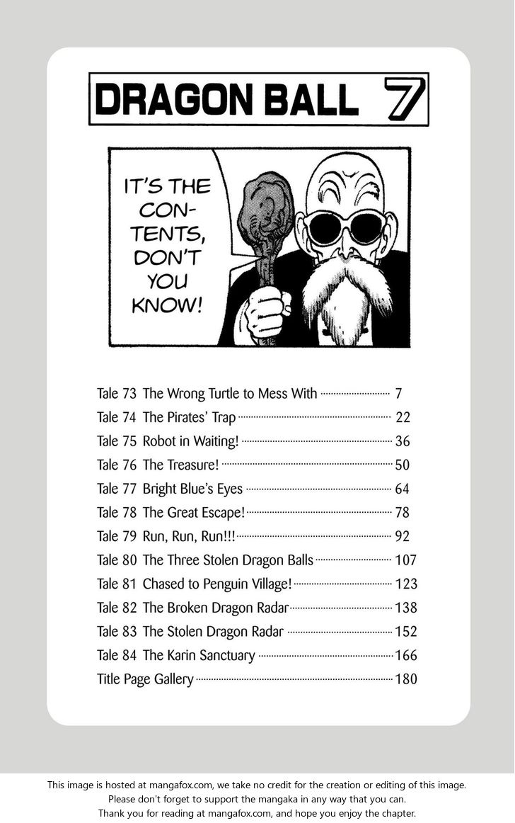 Read Dragon Ball Manga Online