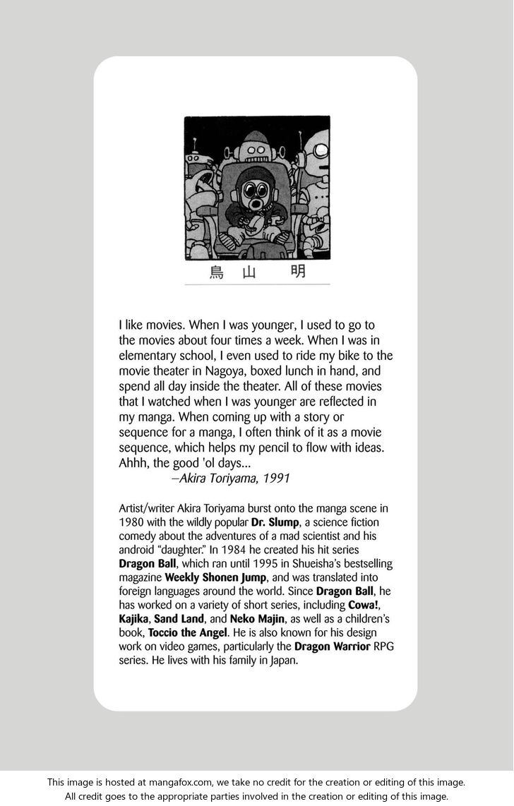 Read Dragon Ball Manga Online
