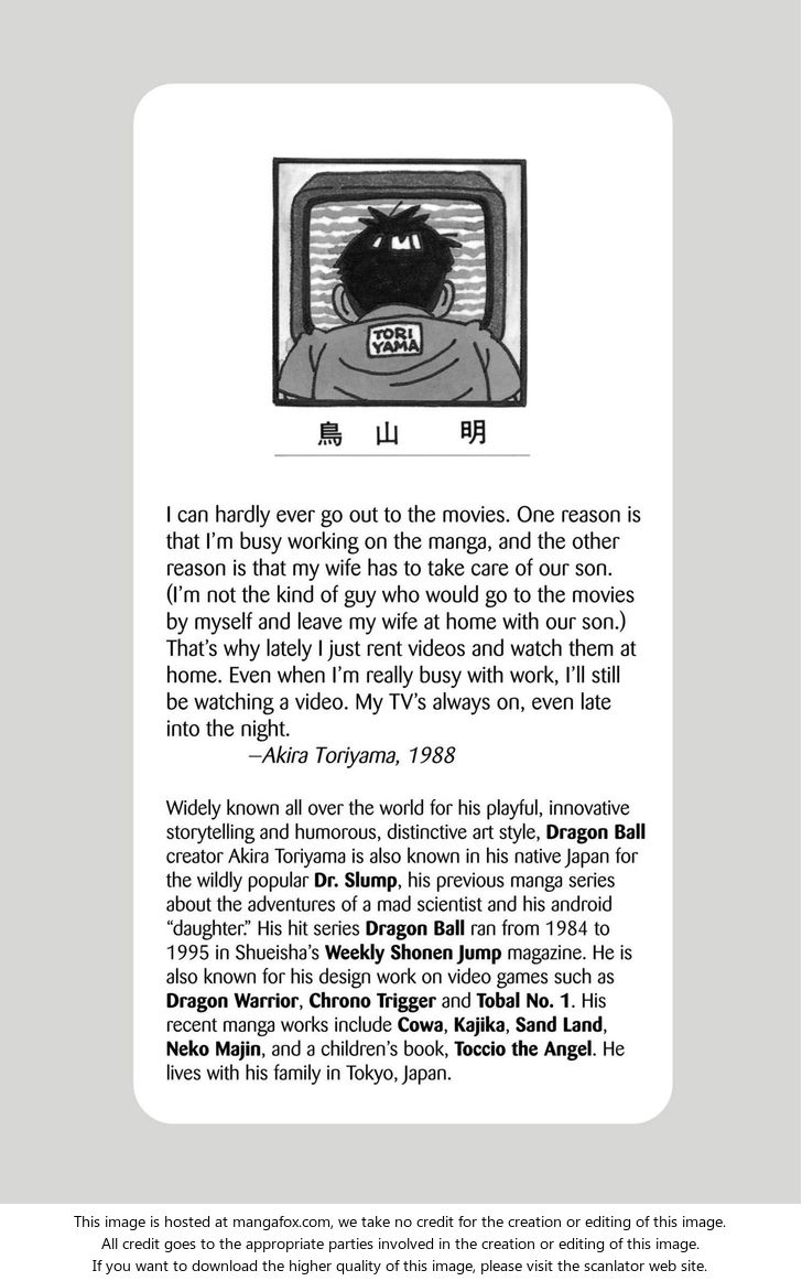 Read Dragon Ball Manga Online