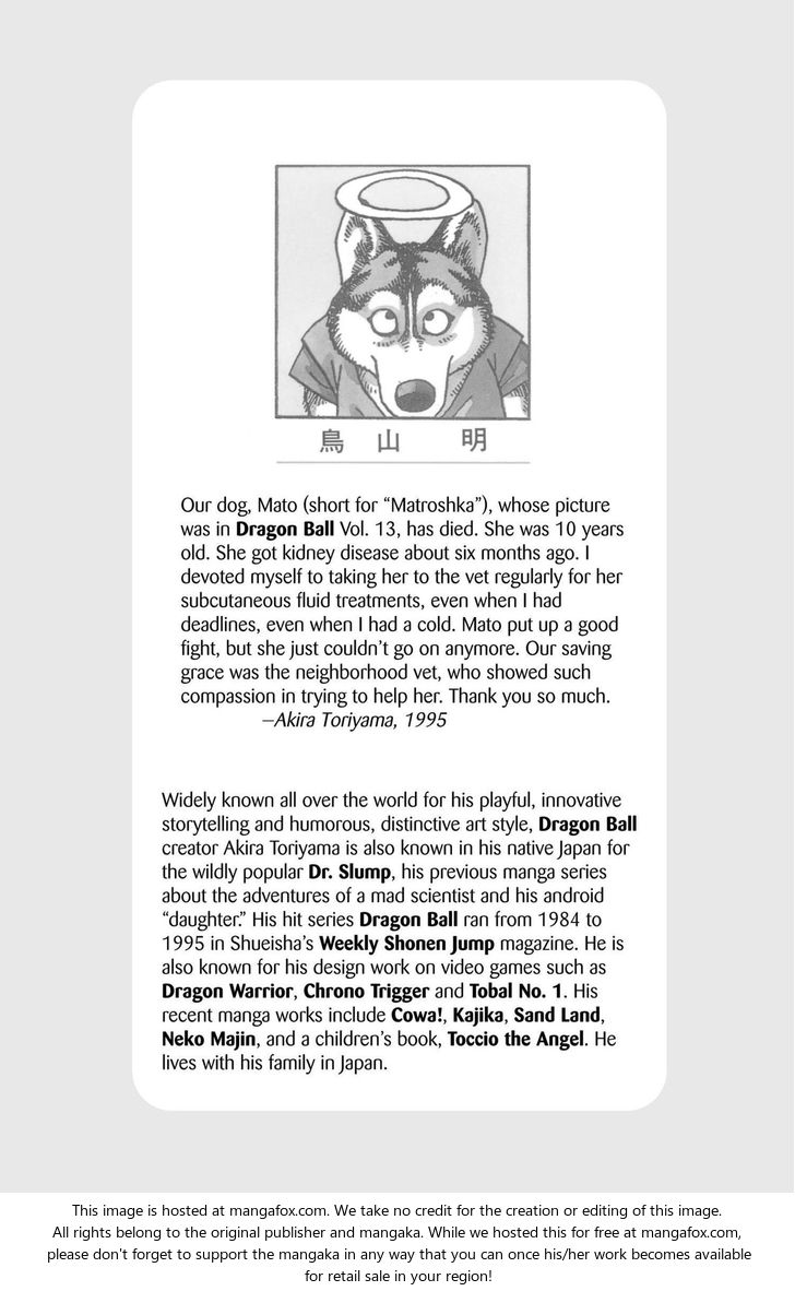 Read Dragon Ball Manga Online