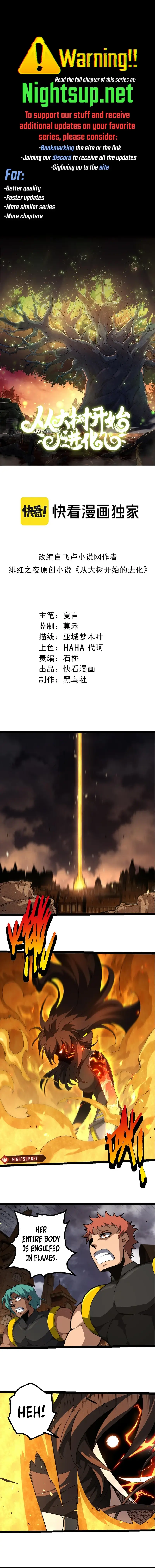 Read Evolution From a Tree Manga Online