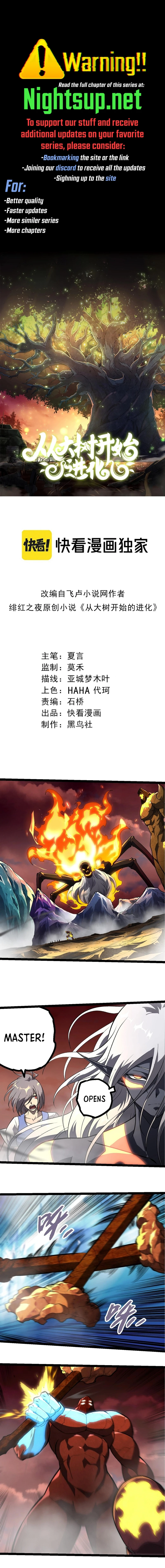 Read Evolution From a Tree Manga Online