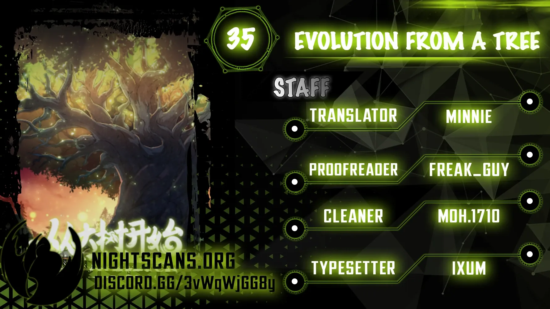Read Evolution From a Tree Manga Online