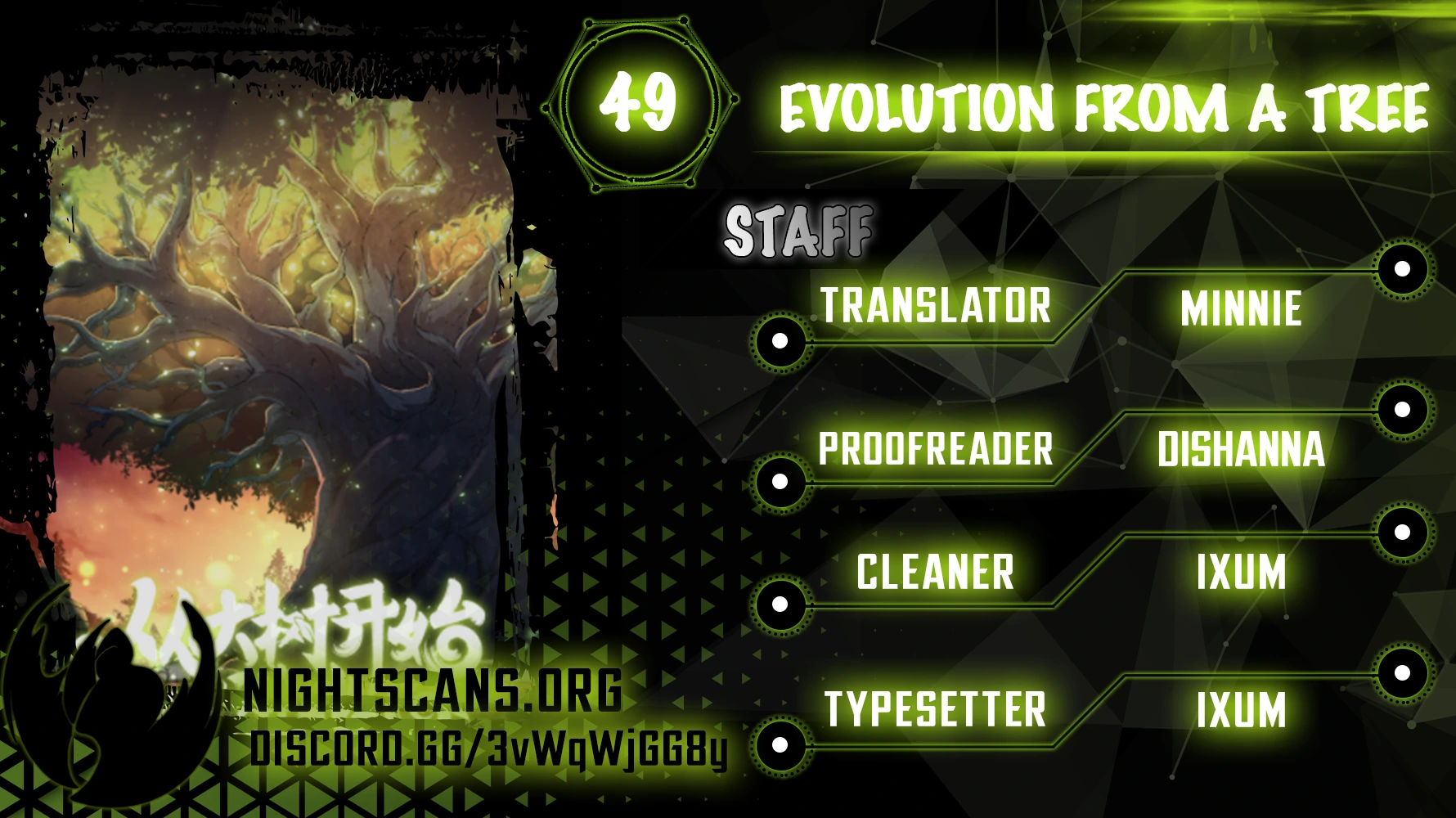 Read Evolution From a Tree Manga Online