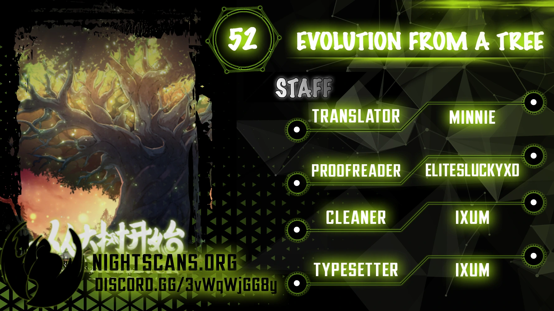 Read Evolution From a Tree Manga Online