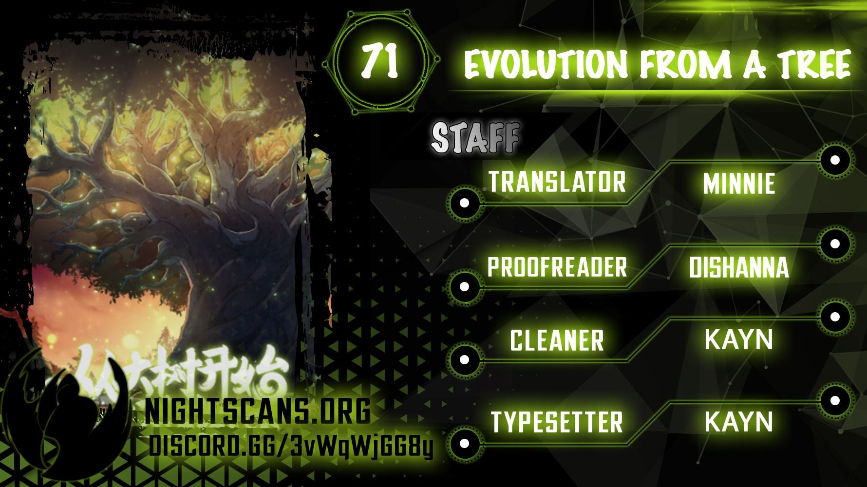 Read Evolution From a Tree Manga Online