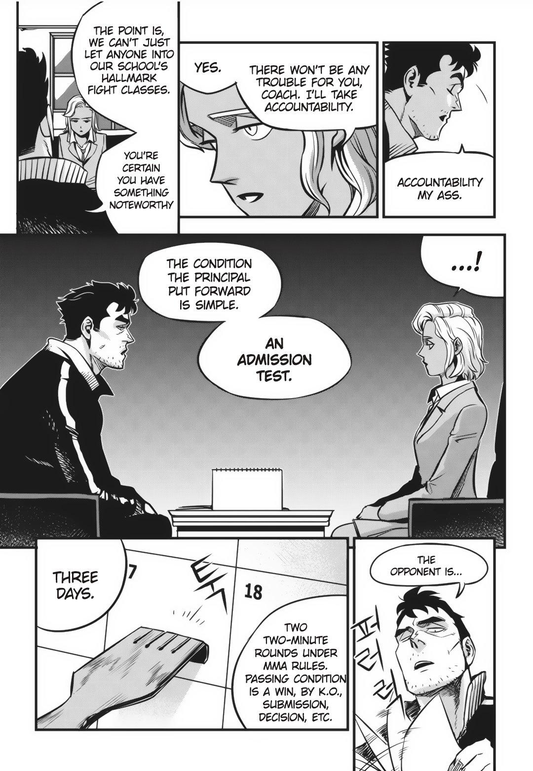 Read Fight Class 3 Manga Online