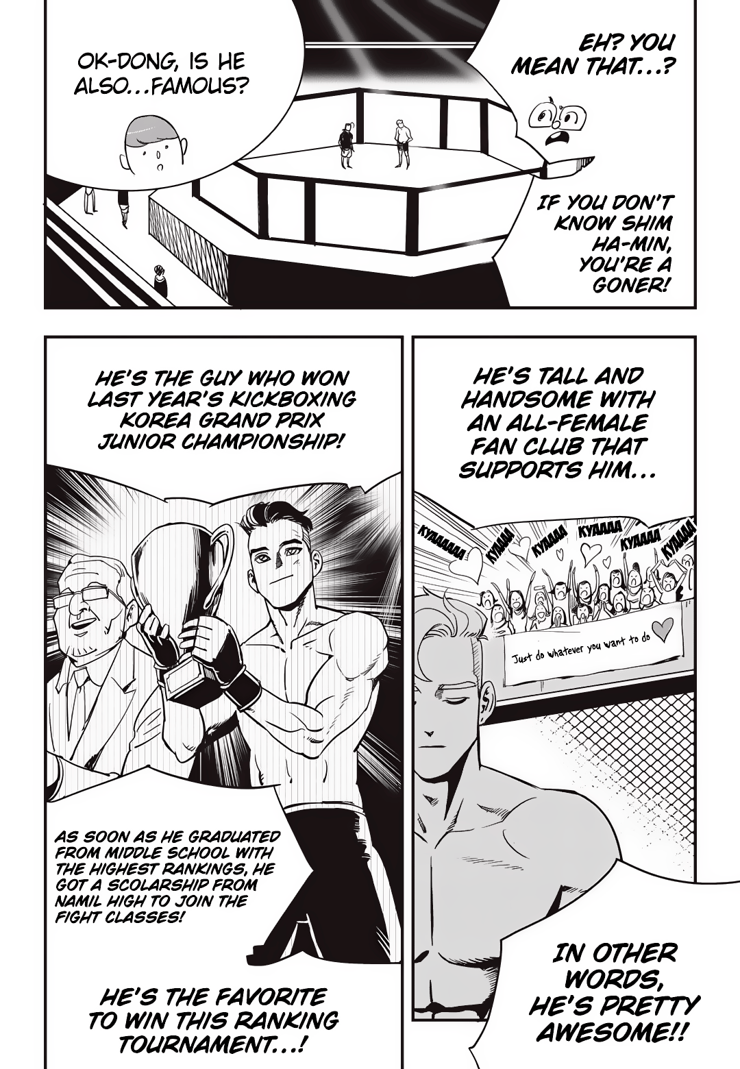 Read Fight Class 3 Manga Online