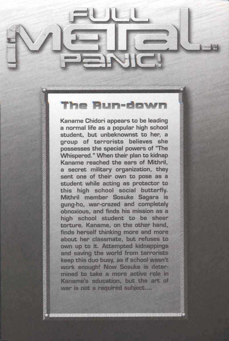 Read Full Metal Panic! Manga Online