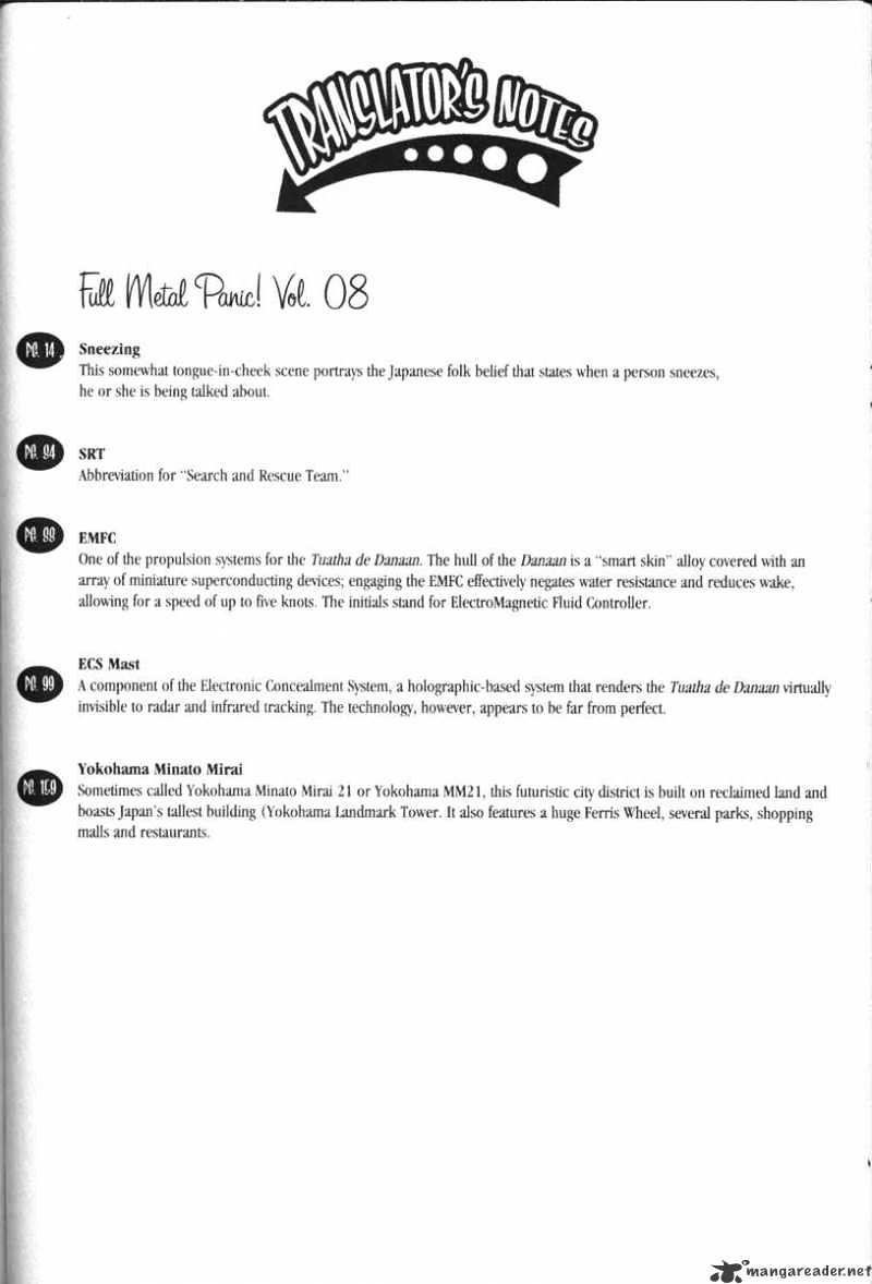 Read Full Metal Panic! Manga Online