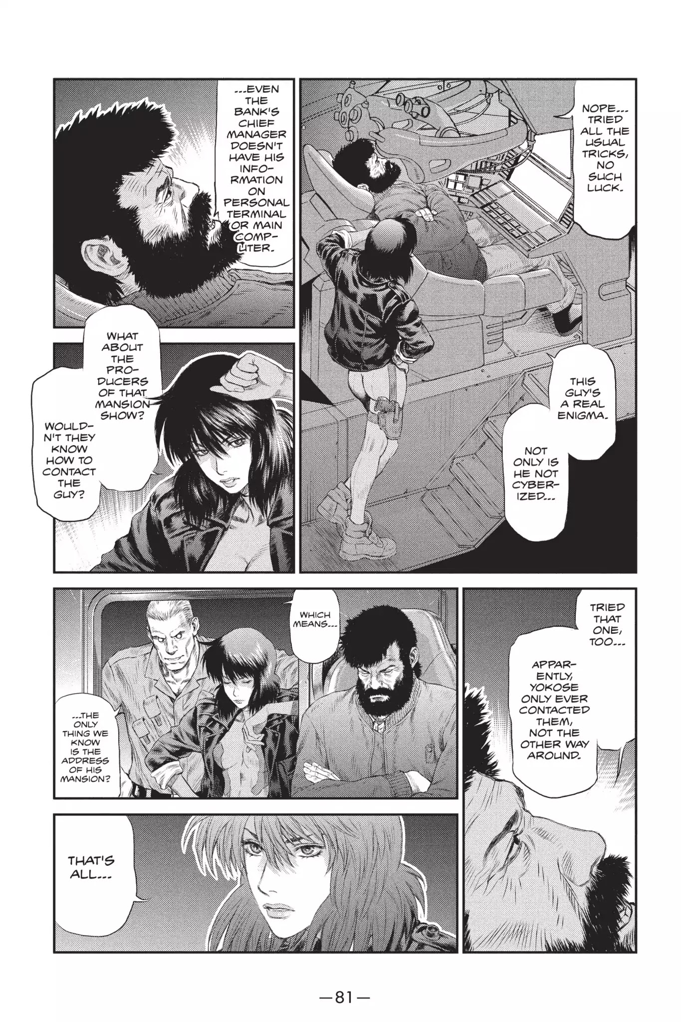 Read Ghost in the Shell_ Stand Alone Complex Manga Online