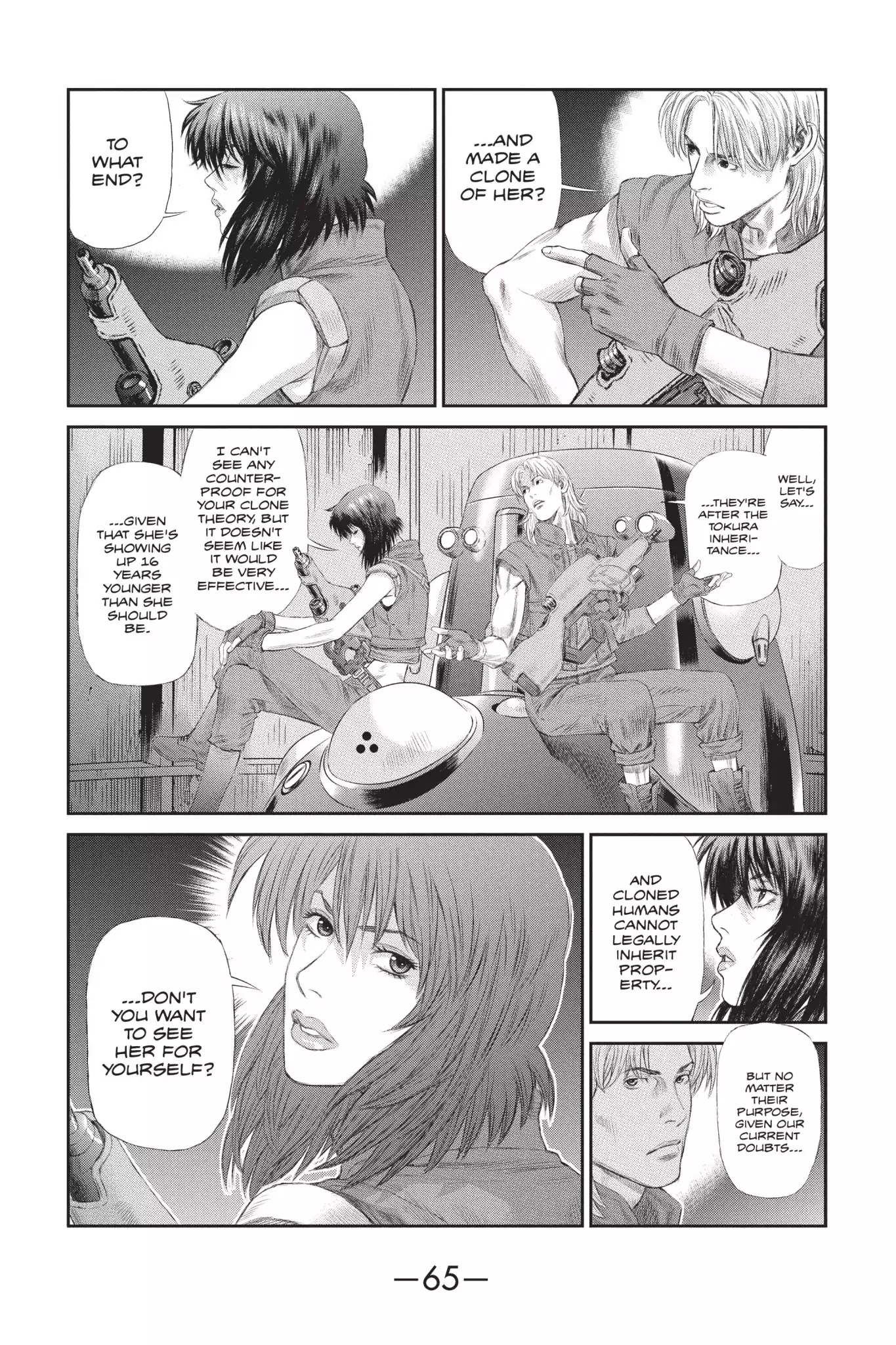 Read Ghost in the Shell_ Stand Alone Complex Manga Online