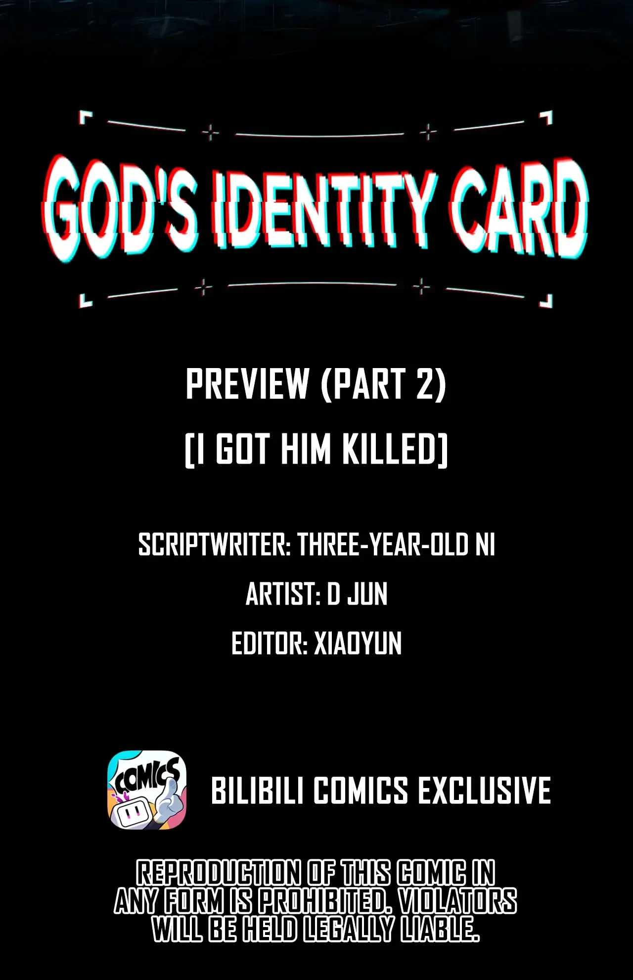 Read God’s Identity Card Manga Online