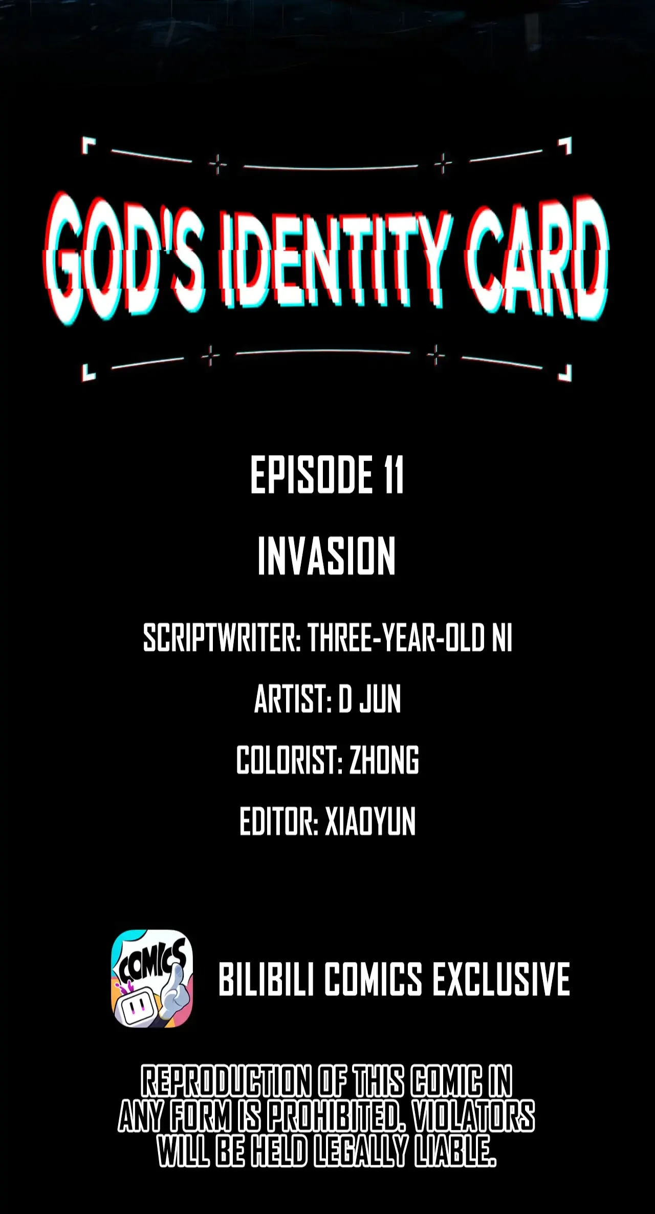 Read God’s Identity Card Manga Online
