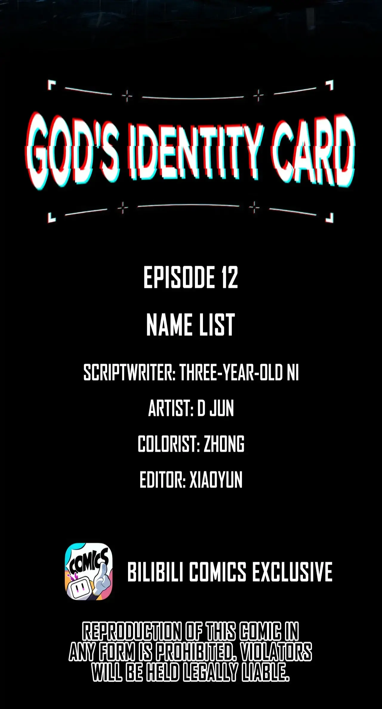 Read God’s Identity Card Manga Online
