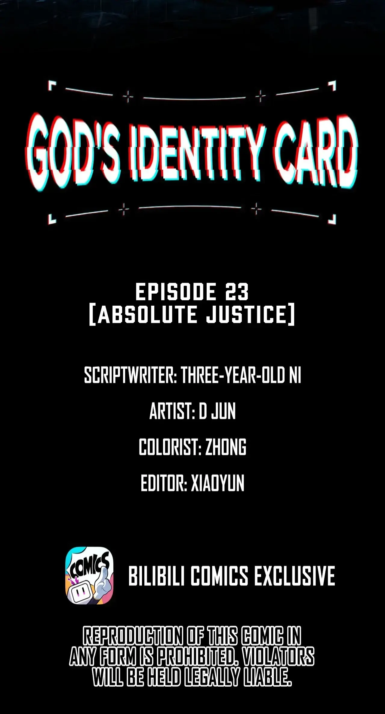 Read God’s Identity Card Manga Online