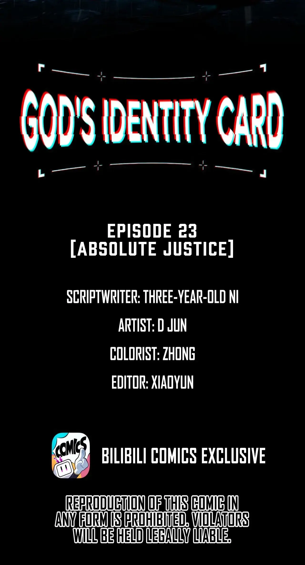 Read God’s Identity Card Manga Online