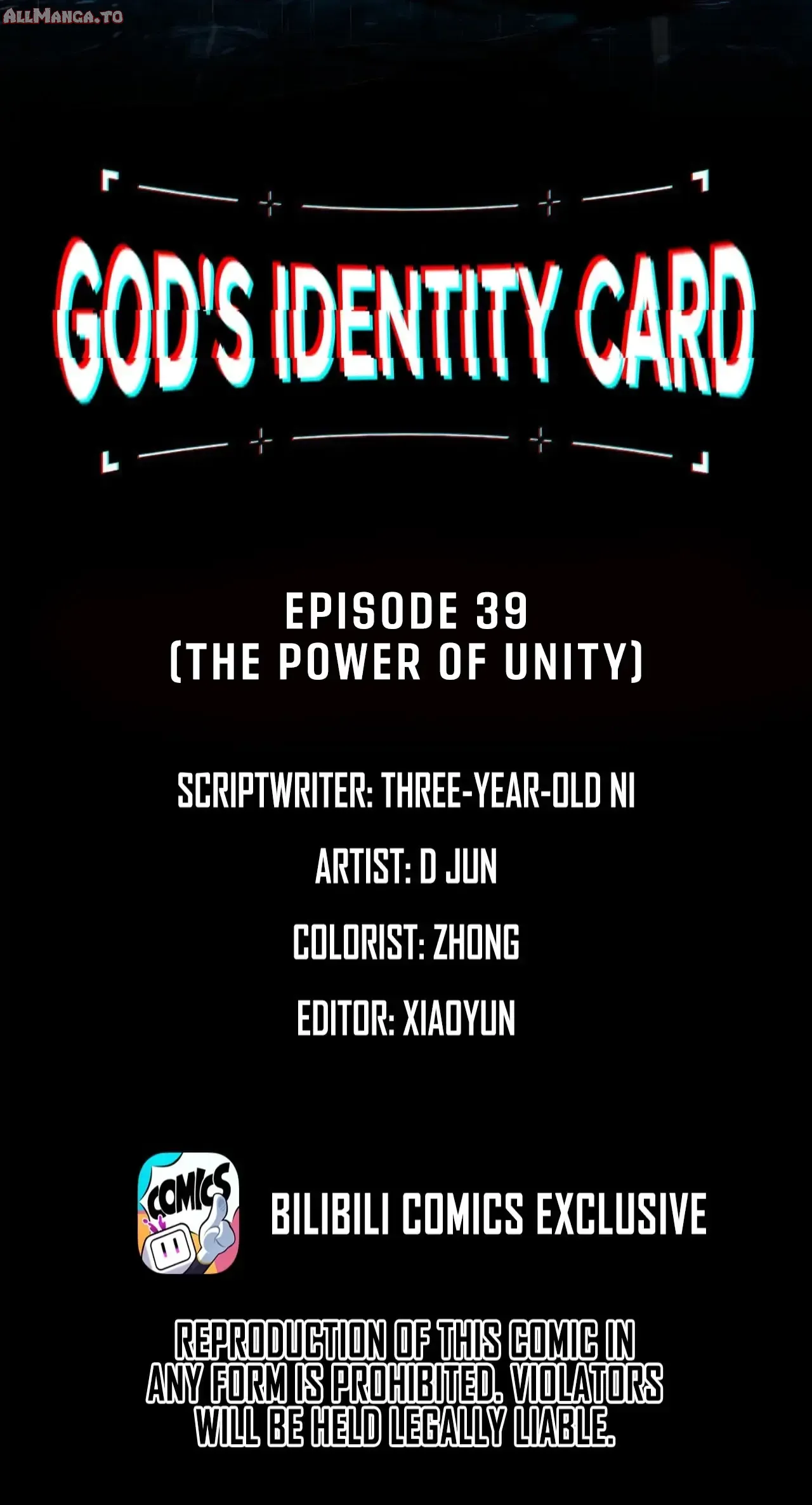 Read God’s Identity Card Manga Online