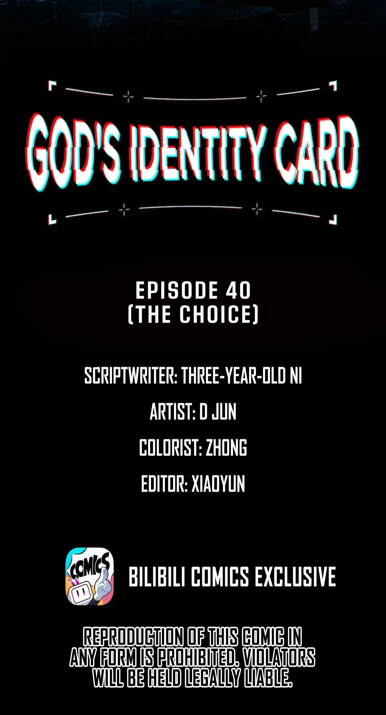 Read God’s Identity Card Manga Online