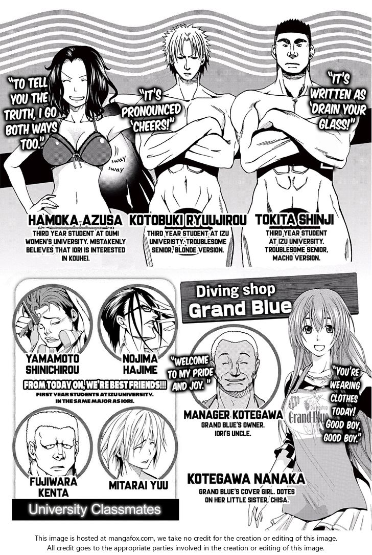 Read Grand Blue Manga Online