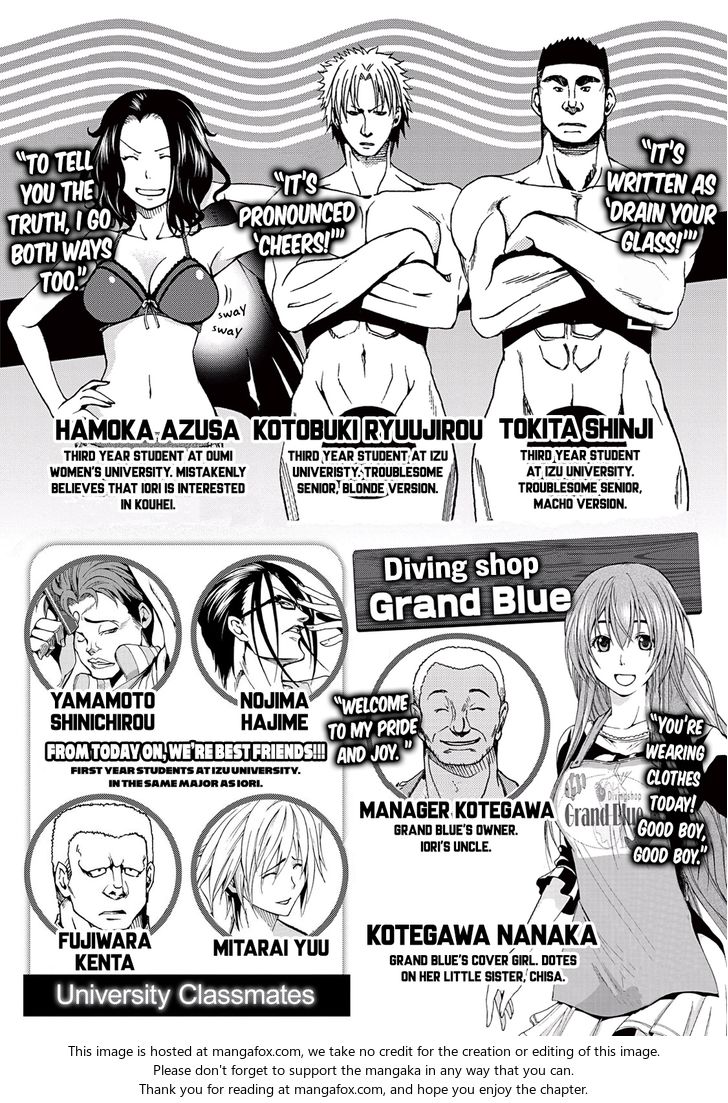 Read Grand Blue Manga Online