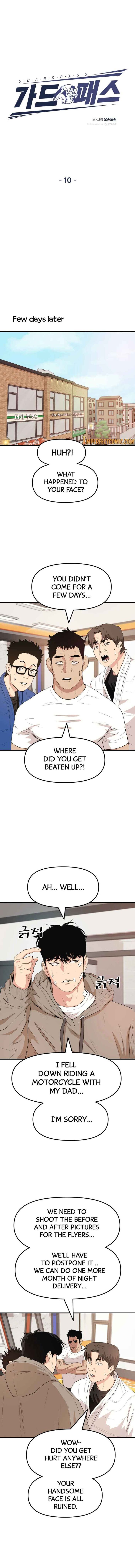 Read Guard Pass Manga Online