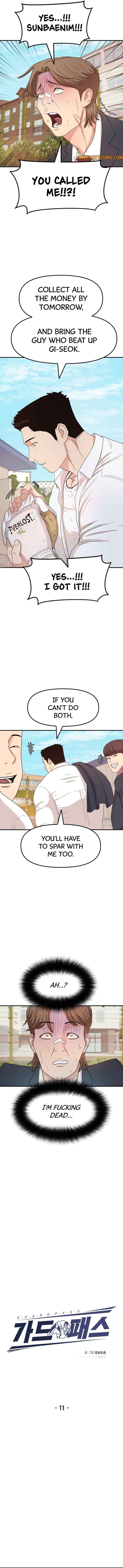 Read Guard Pass Manga Online