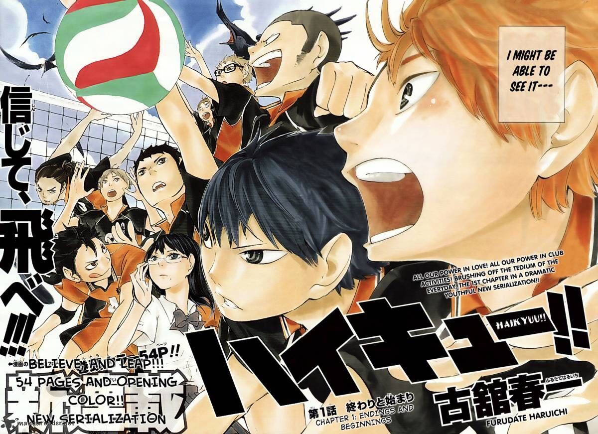 Read Haikyuu!! Manga Online