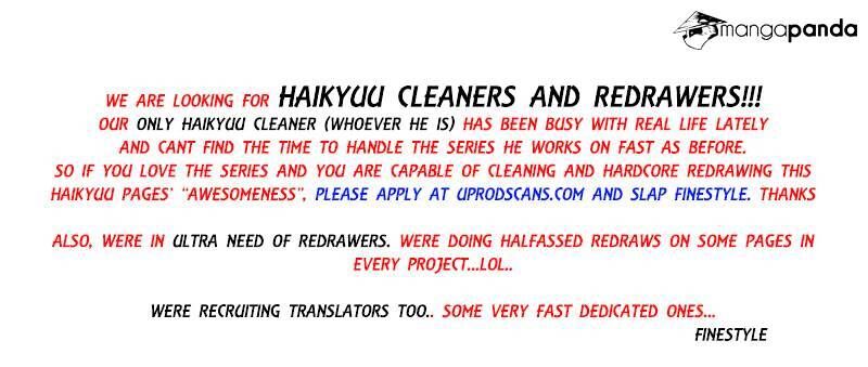 Read Haikyuu!! Manga Online