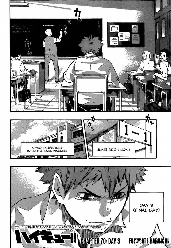 Read Haikyuu!! Manga Online