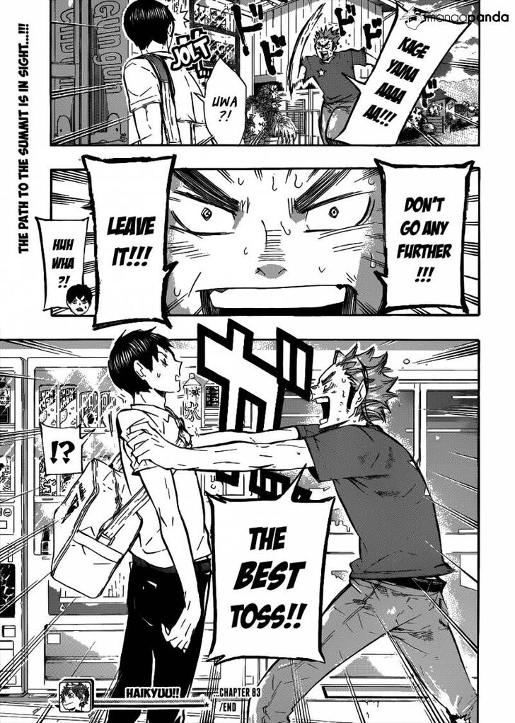 Read Haikyuu!! Manga Online