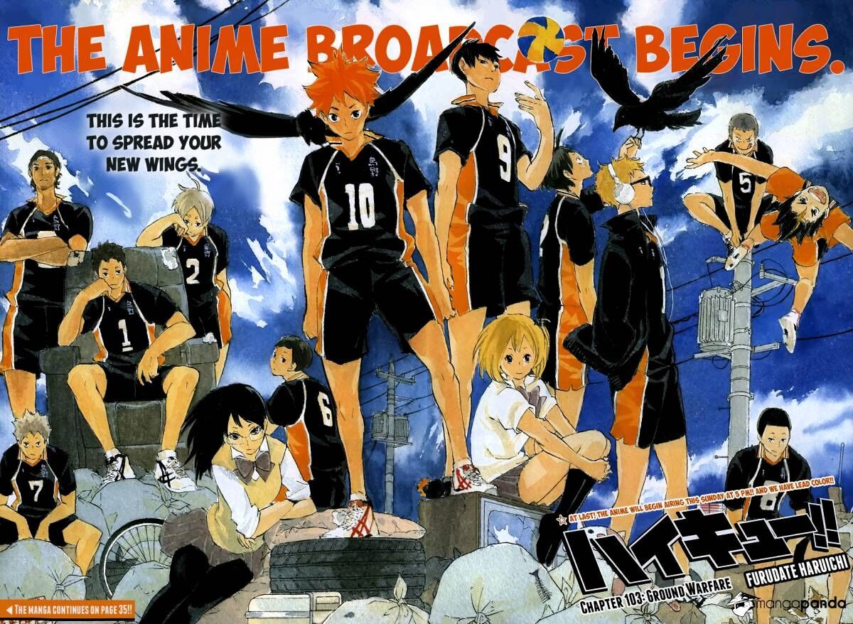 Read Haikyuu!! Manga Online