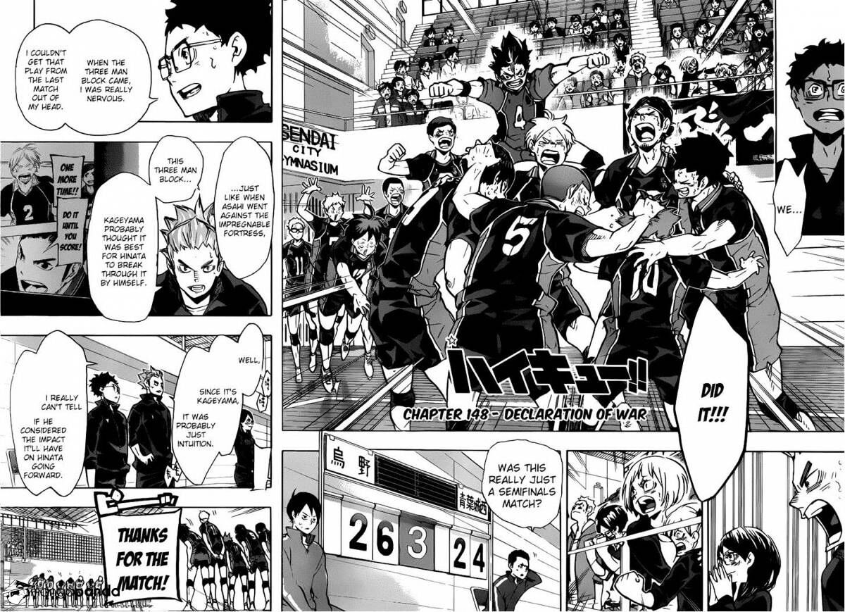 Read Haikyuu!! Manga Online
