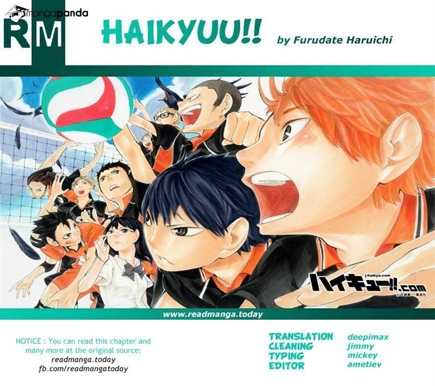 Read Haikyuu!! Manga Online