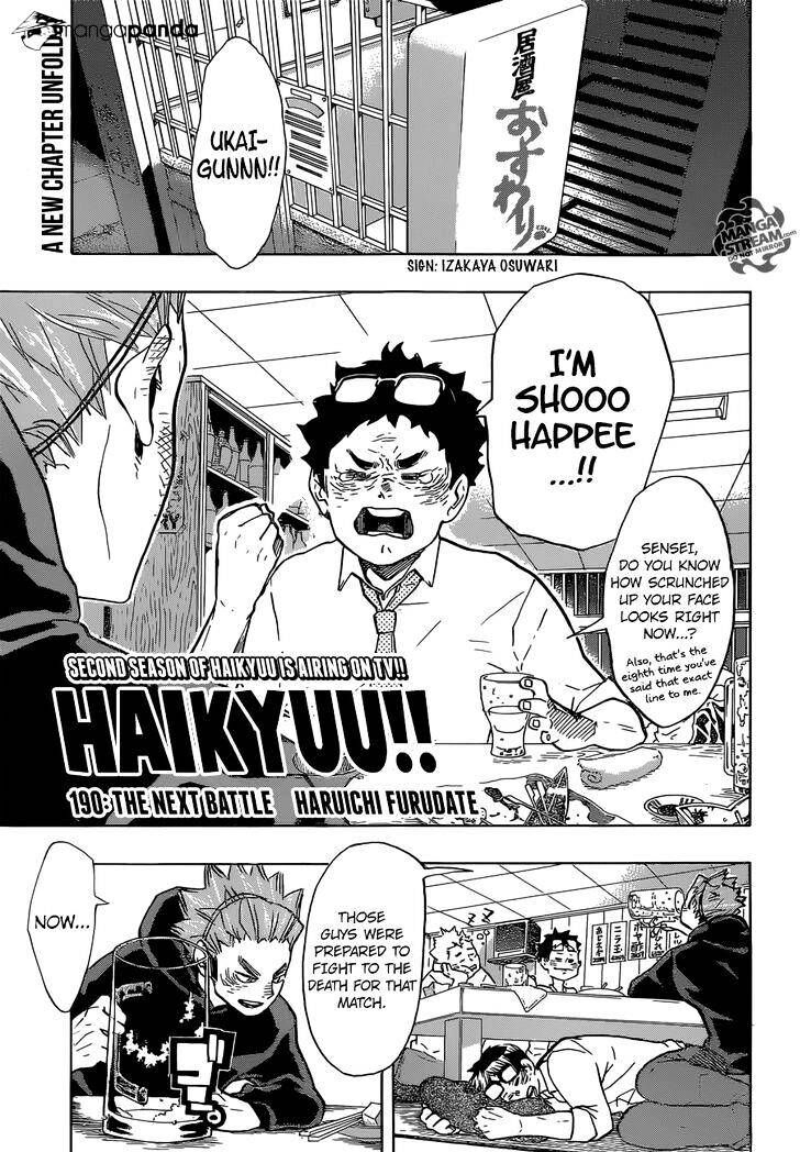 Read Haikyuu!! Manga Online