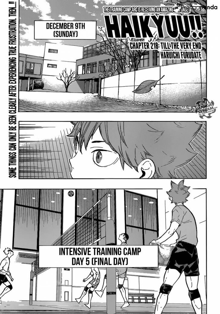 Read Haikyuu!! Manga Online