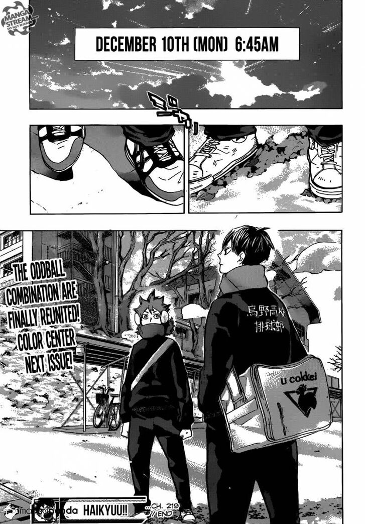 Read Haikyuu!! Manga Online