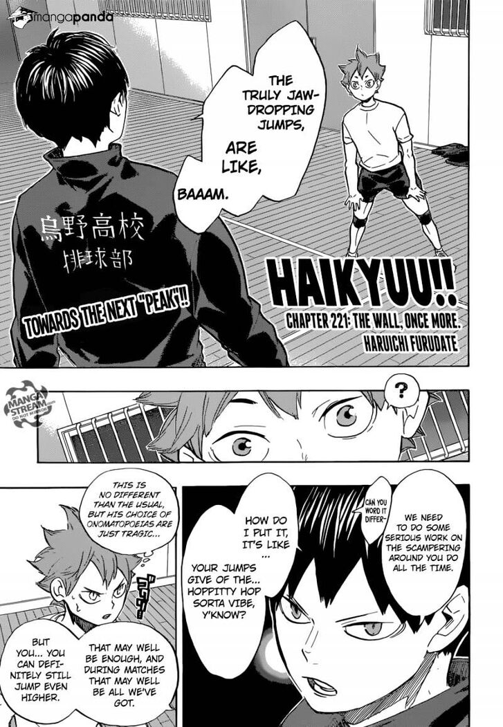 Read Haikyuu!! Manga Online